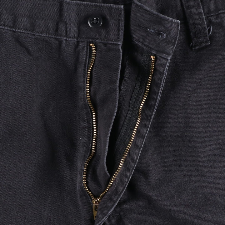 Dickies cargo shorts, half pants, men's size w35 cotton black type Vintage Second Hand