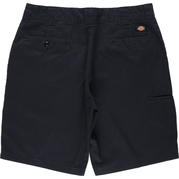 Dickies Relaxed Fit Work Shorts, Half Pants, Men's, W36 equivalent polyester black type Vintage Second Hand