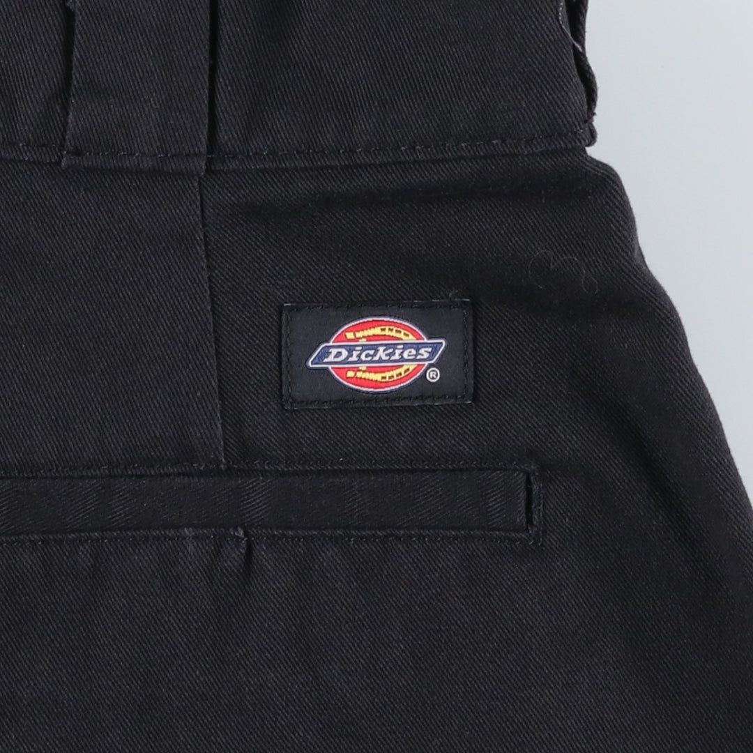 Dickies Loose Fit Cargo Shorts, Men's Size W34 (approx.) polyester black type Vintage Second Hand