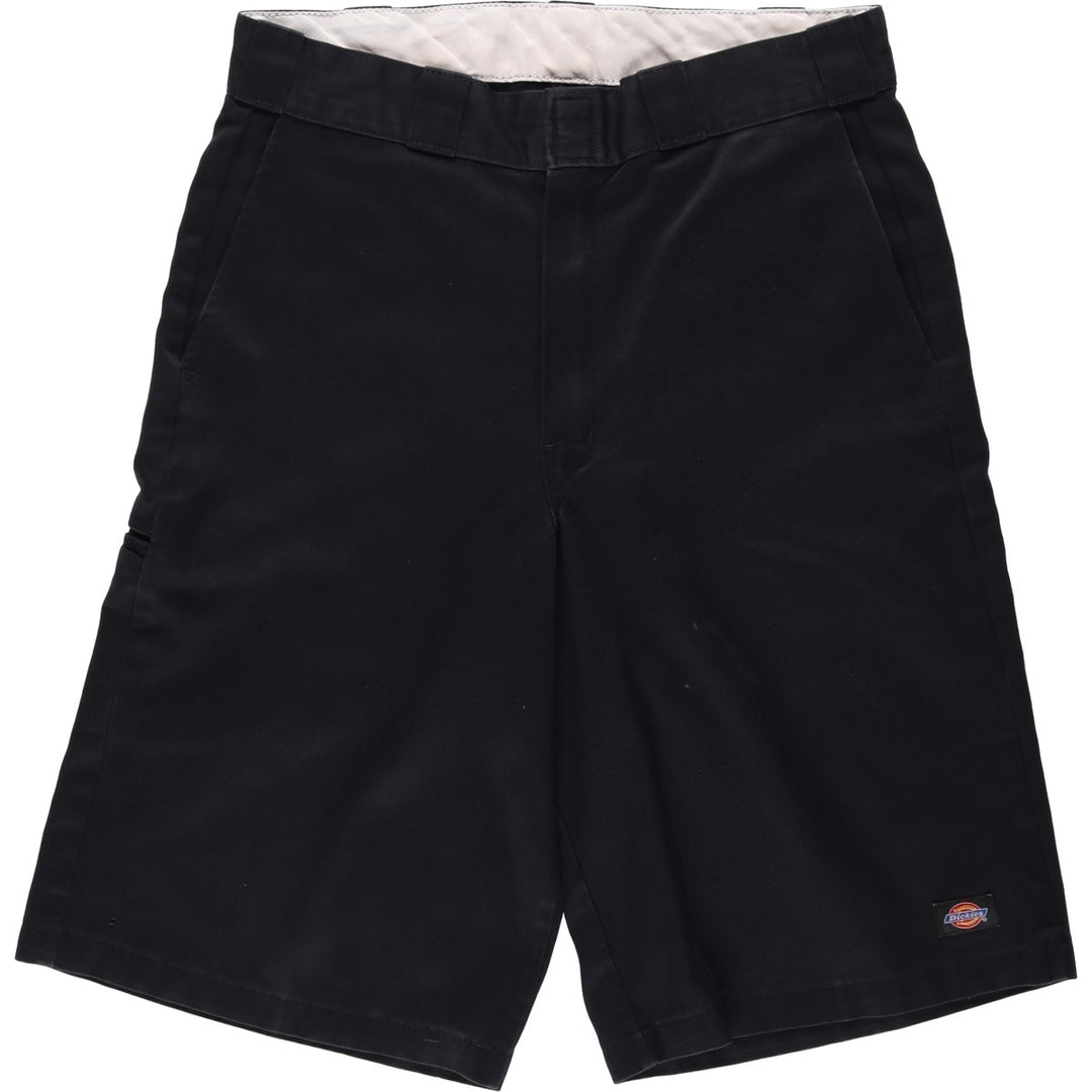 2000s-era Dickies work shorts, men's size W32 (approx.) unclear black type Vintage Second Hand