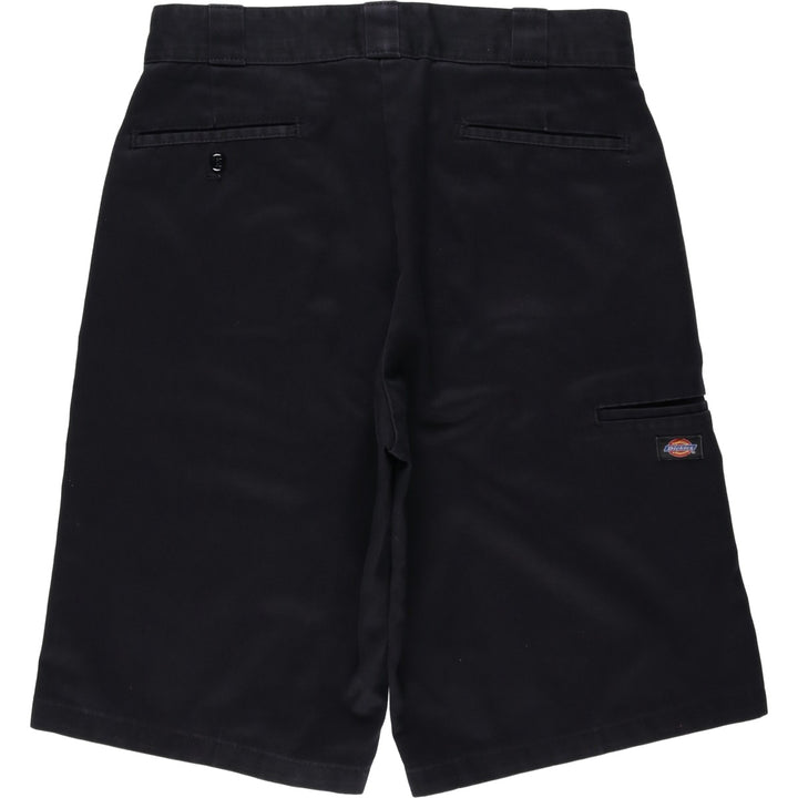 2000s-era Dickies work shorts, men's size W32 (approx.) unclear black type Vintage Second Hand