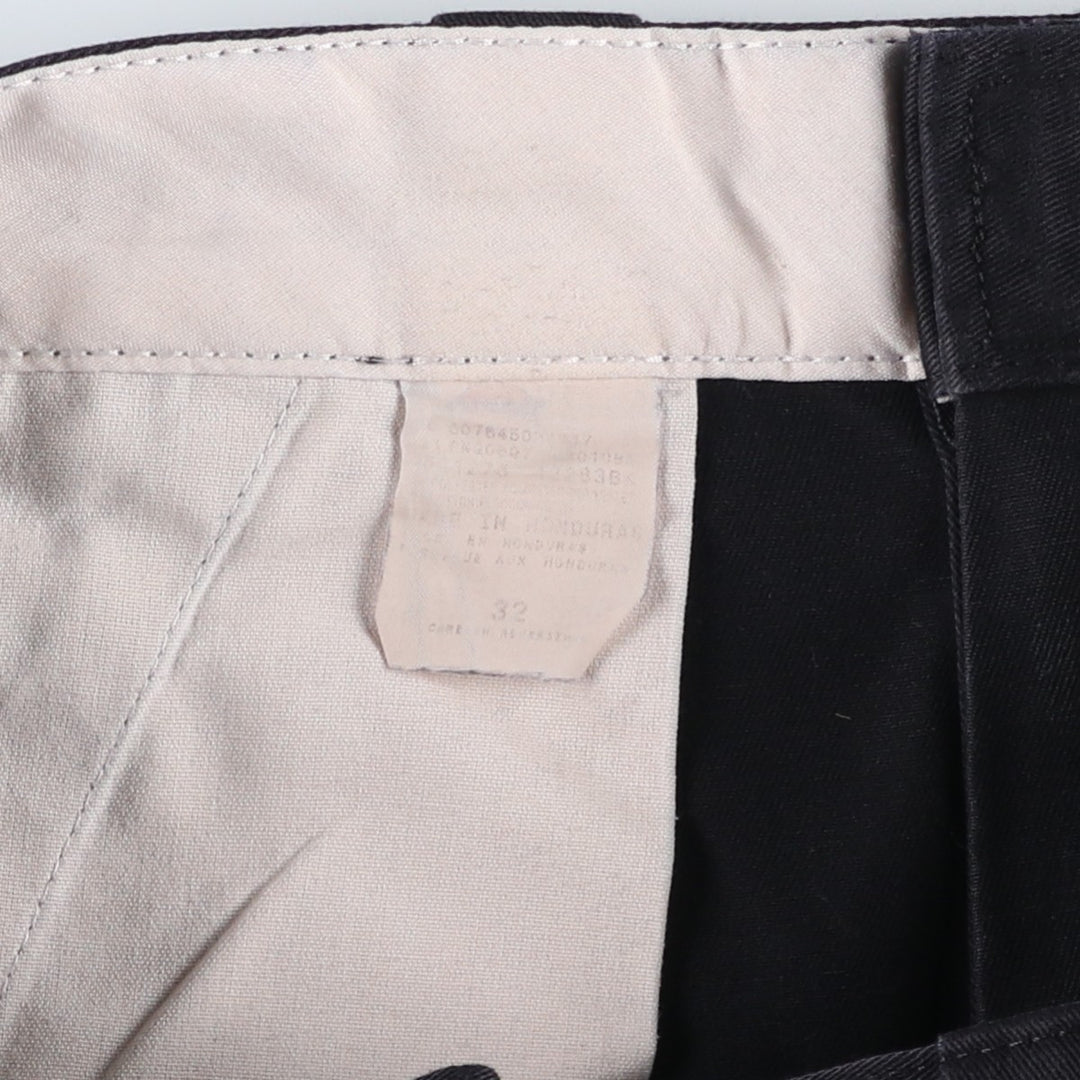 2000s-era Dickies work shorts, men's size W32 (approx.) unclear black type Vintage Second Hand