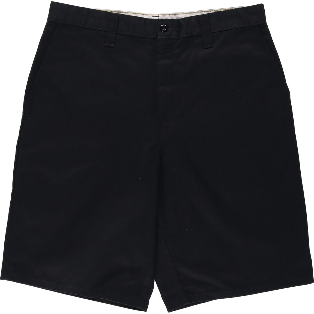 Dickies Work Shorts, Half Pants, Men's, W33 equivalent polyester black type Vintage Second Hand