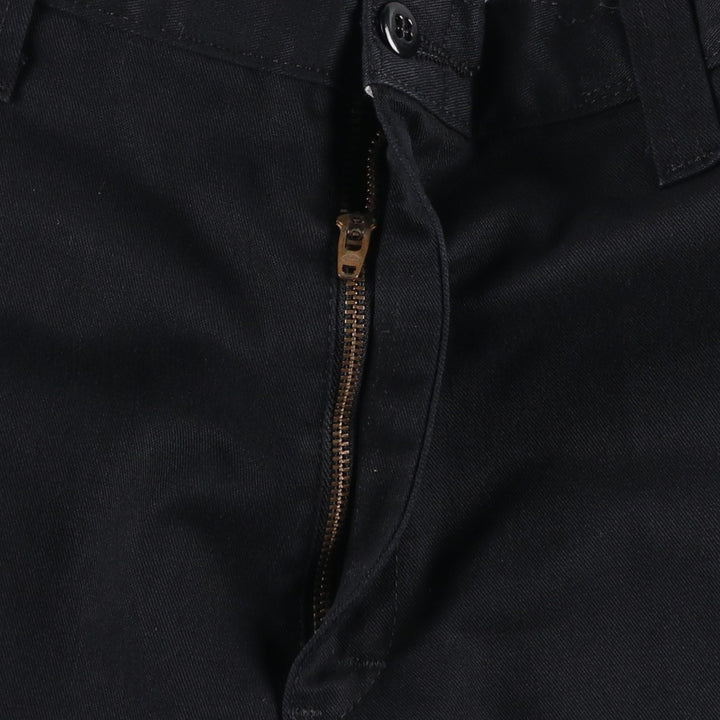 Dickies Work Shorts, Half Pants, Men's, W33 equivalent polyester black type Vintage Second Hand