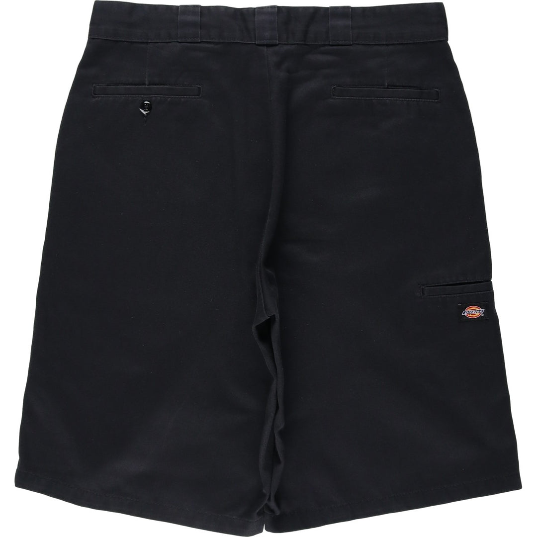 Dickies Loose Fit Work Shorts, Half Pants, Men's, W36 equivalent polyester black type Vintage Second Hand