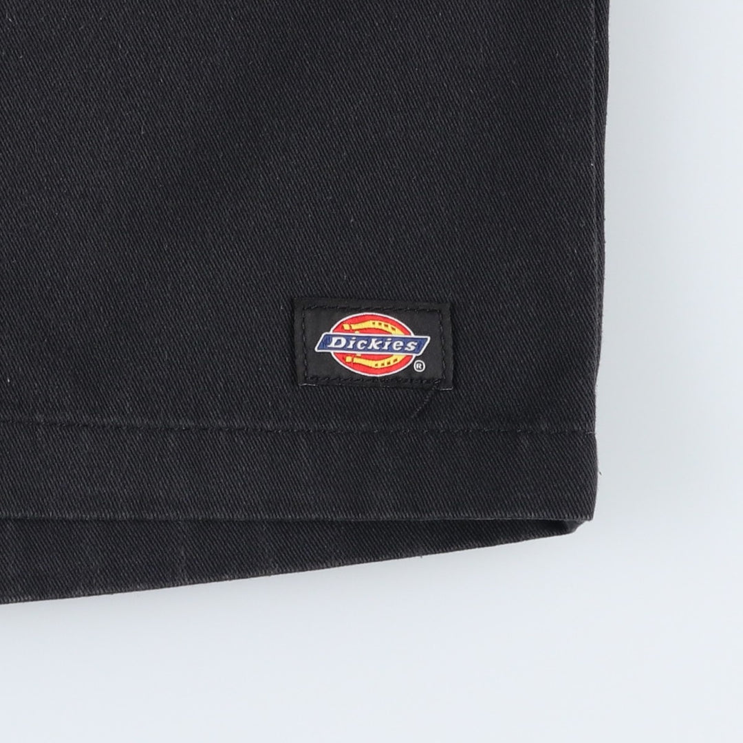 Dickies Loose Fit Work Shorts, Half Pants, Men's, W36 equivalent polyester black type Vintage Second Hand