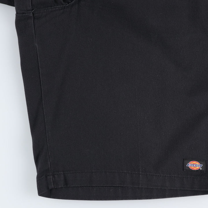 Dickies Loose Fit Work Shorts, Half Pants, Men's, W36 equivalent polyester black type Vintage Second Hand