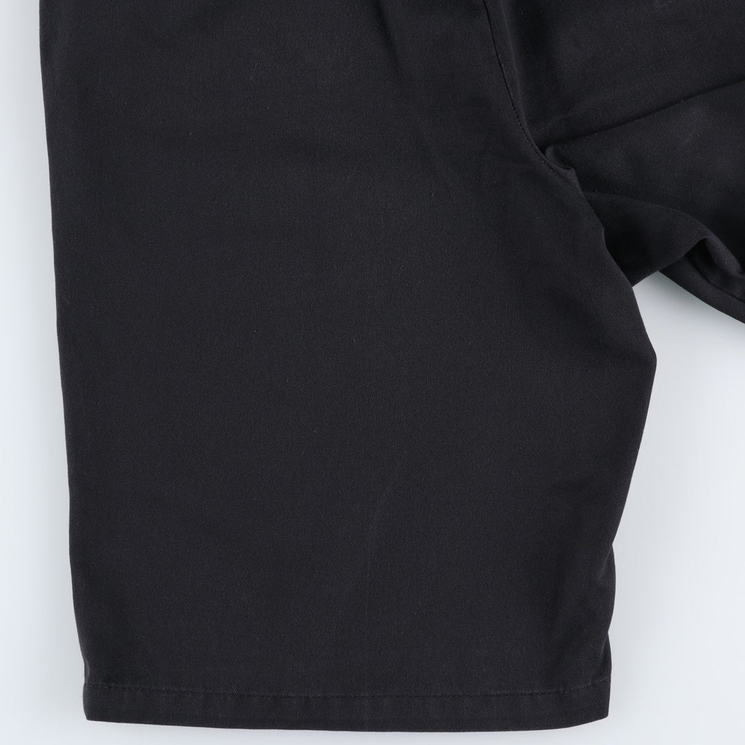 Dickies Loose Fit Work Shorts, Half Pants, Men's, W36 equivalent polyester black type Vintage Second Hand