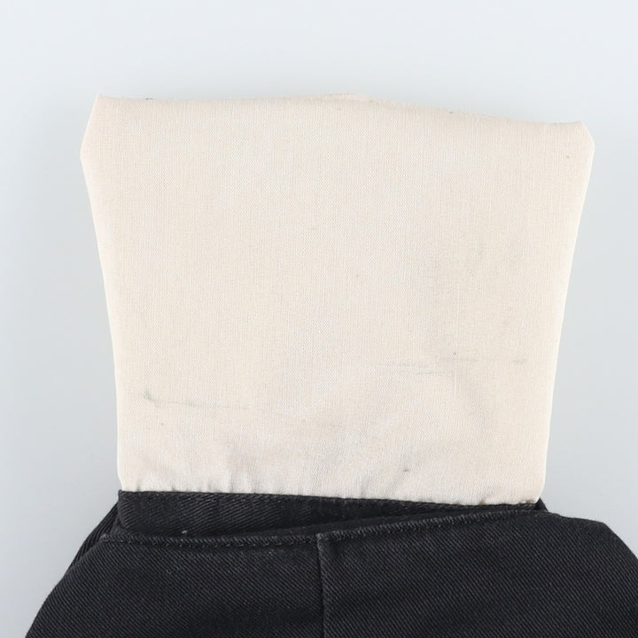 Dickies Loose Fit Work Shorts, Half Pants, Men's, W36 equivalent polyester black type Vintage Second Hand