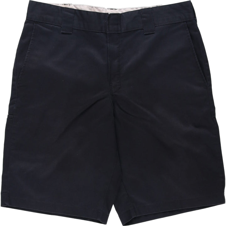 Dickies Relaxed Fit Work Shorts, Half Pants, Men's, W34 equivalent polyester black type Vintage Second Hand