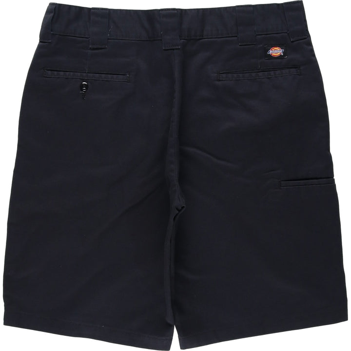 Dickies Relaxed Fit Work Shorts, Half Pants, Men's, W34 equivalent polyester black type Vintage Second Hand