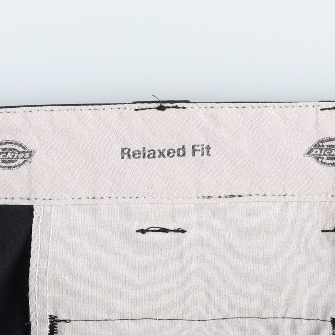 Dickies Relaxed Fit Work Shorts, Half Pants, Men's, W34 equivalent polyester black type Vintage Second Hand