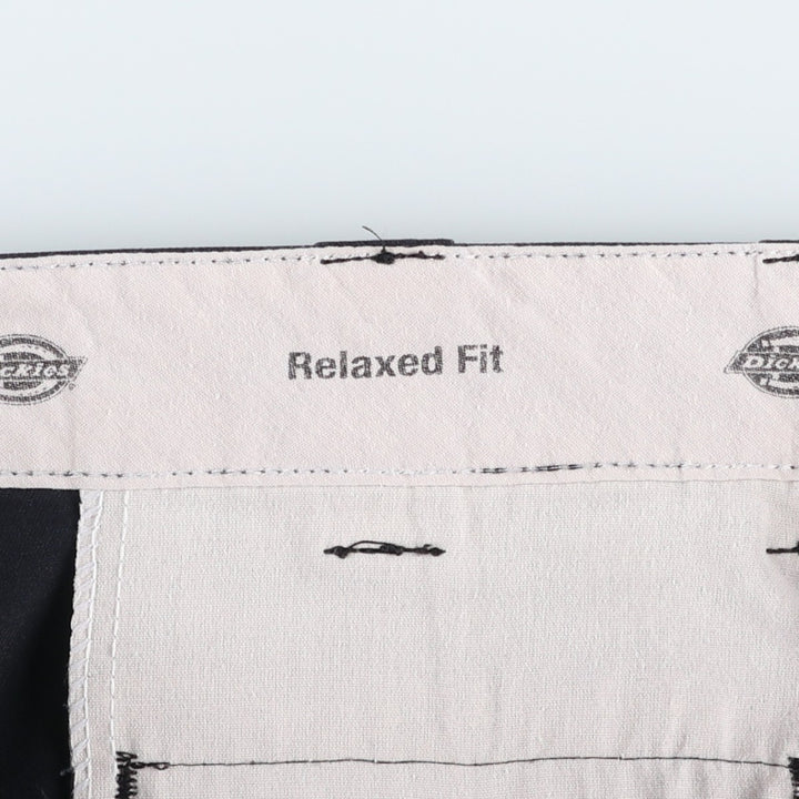 Dickies Relaxed Fit Work Shorts, Half Pants, Men's, W34 equivalent polyester black type Vintage Second Hand