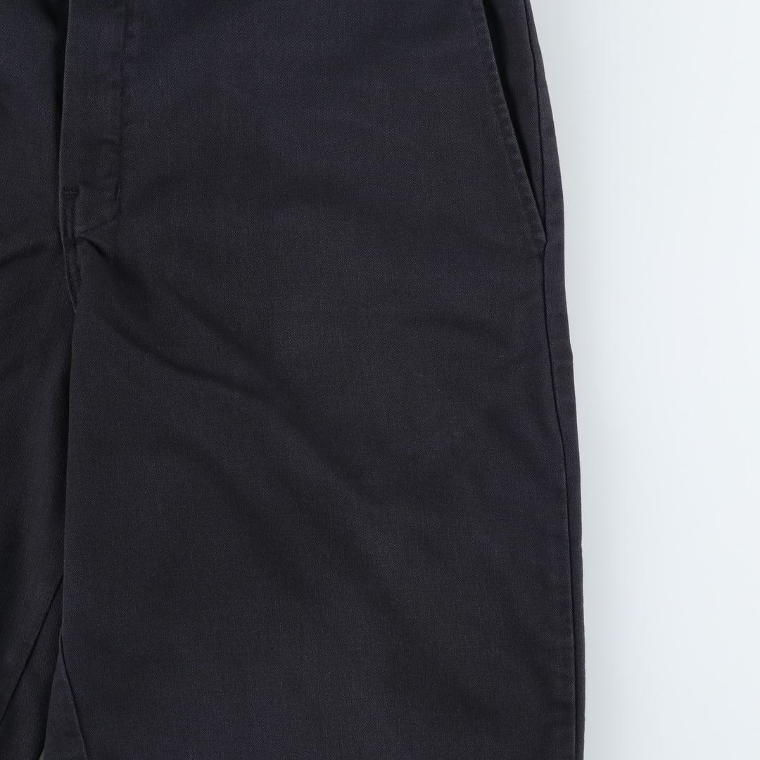 Dickies Relaxed Fit Work Shorts, Half Pants, Men's, W34 equivalent polyester black type Vintage Second Hand