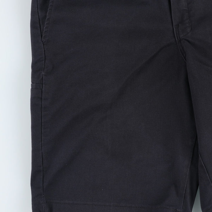 Dickies Relaxed Fit Work Shorts, Half Pants, Men's, W34 equivalent polyester black type Vintage Second Hand