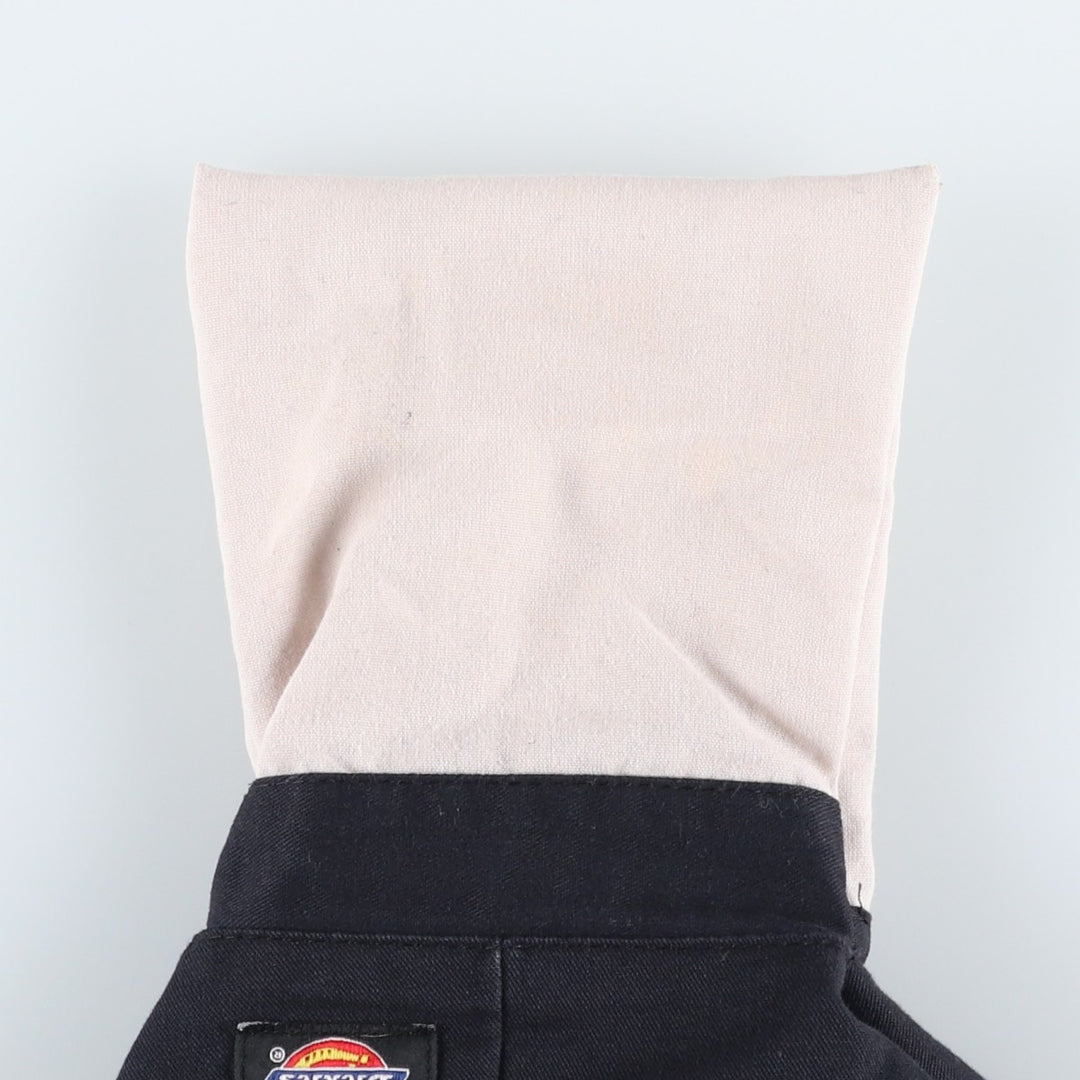 Dickies Relaxed Fit Work Shorts, Half Pants, Men's, W34 equivalent polyester black type Vintage Second Hand