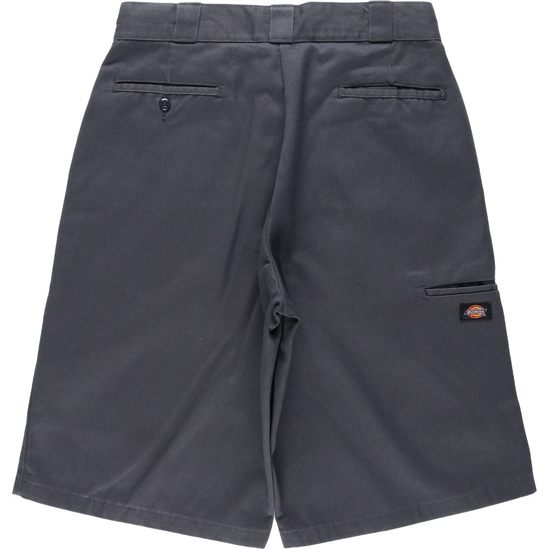 Dickies Loose Fit Work Shorts, Half Pants, Men's, W32 equivalent polyester gray type Vintage Second Hand