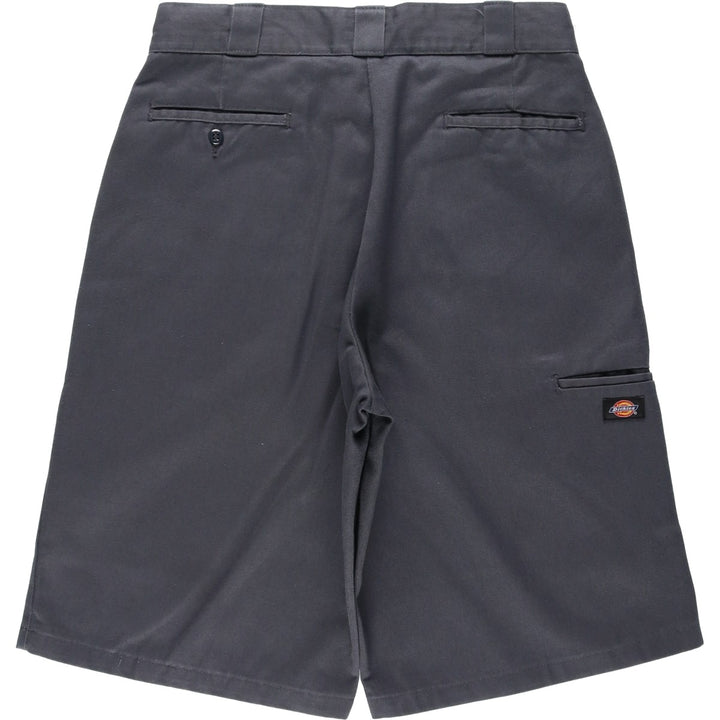 Dickies Loose Fit Work Shorts, Half Pants, Men's, W32 equivalent polyester gray type Vintage Second Hand