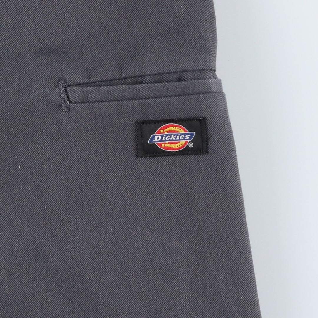 Dickies Loose Fit Work Shorts, Half Pants, Men's, W32 equivalent polyester gray type Vintage Second Hand