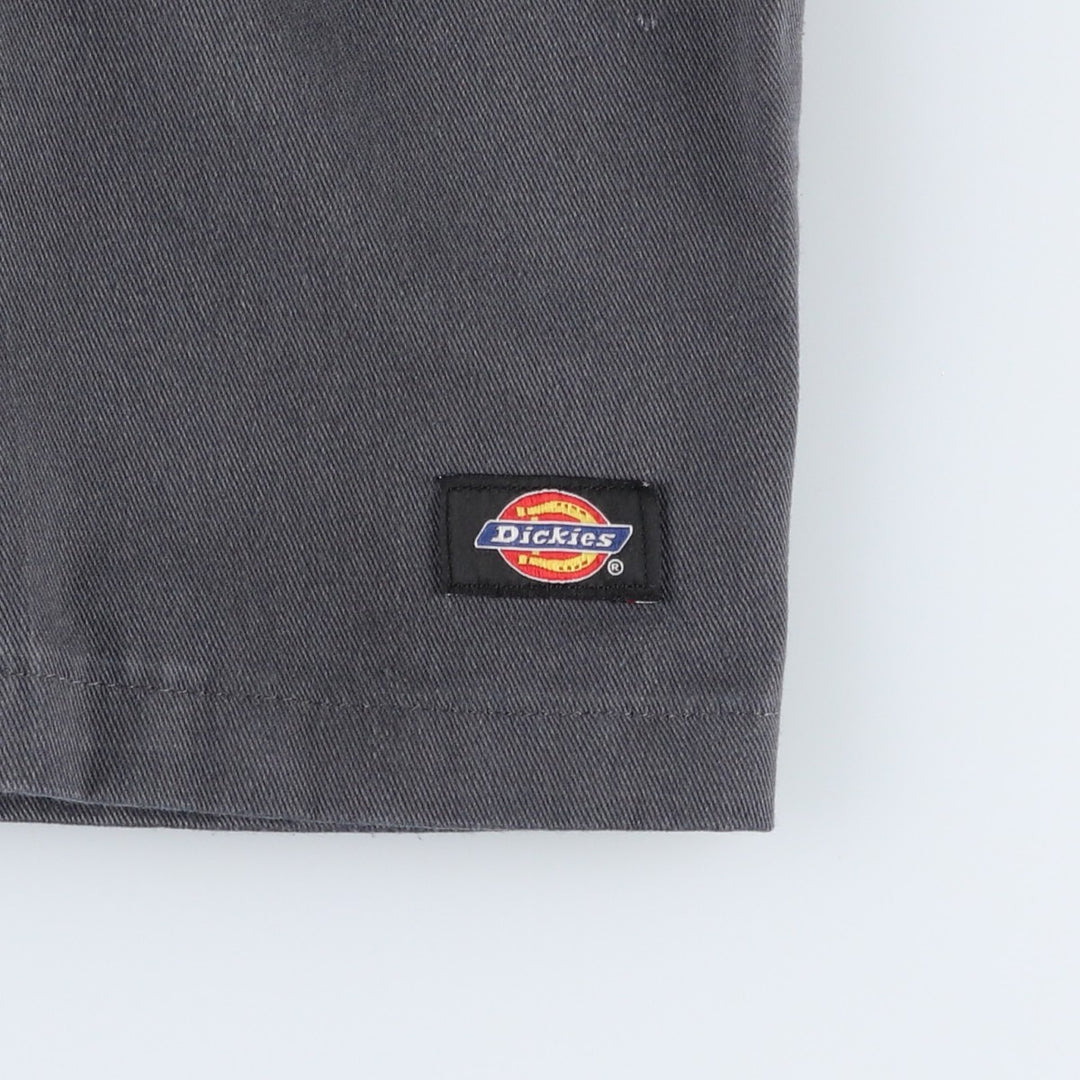 Dickies Loose Fit Work Shorts, Half Pants, Men's, W32 equivalent polyester gray type Vintage Second Hand