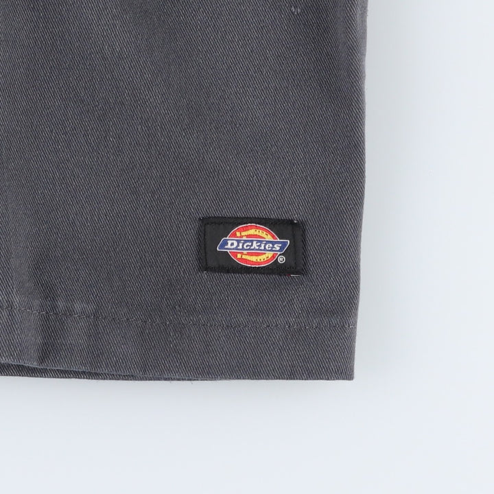 Dickies Loose Fit Work Shorts, Half Pants, Men's, W32 equivalent polyester gray type Vintage Second Hand