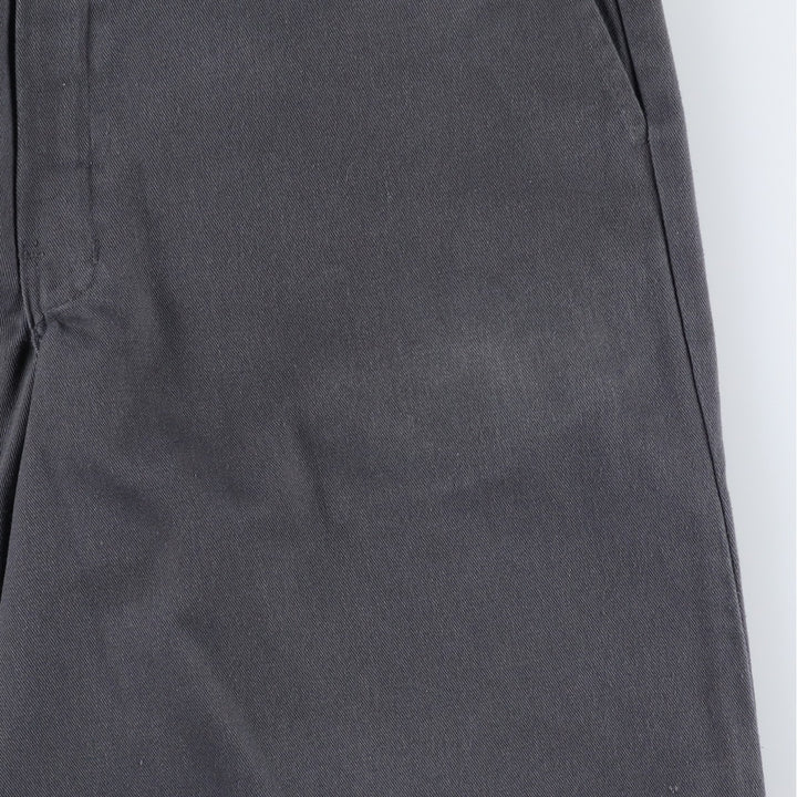 Dickies Loose Fit Work Shorts, Half Pants, Men's, W32 equivalent polyester gray type Vintage Second Hand