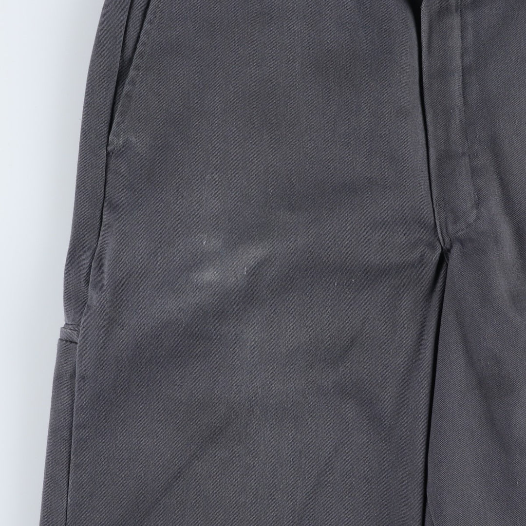 Dickies Loose Fit Work Shorts, Half Pants, Men's, W32 equivalent polyester gray type Vintage Second Hand