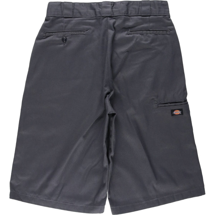 Dickies Loose Fit Work Shorts, Half Pants, Men's, W33 equivalent polyester gray type Vintage Second Hand
