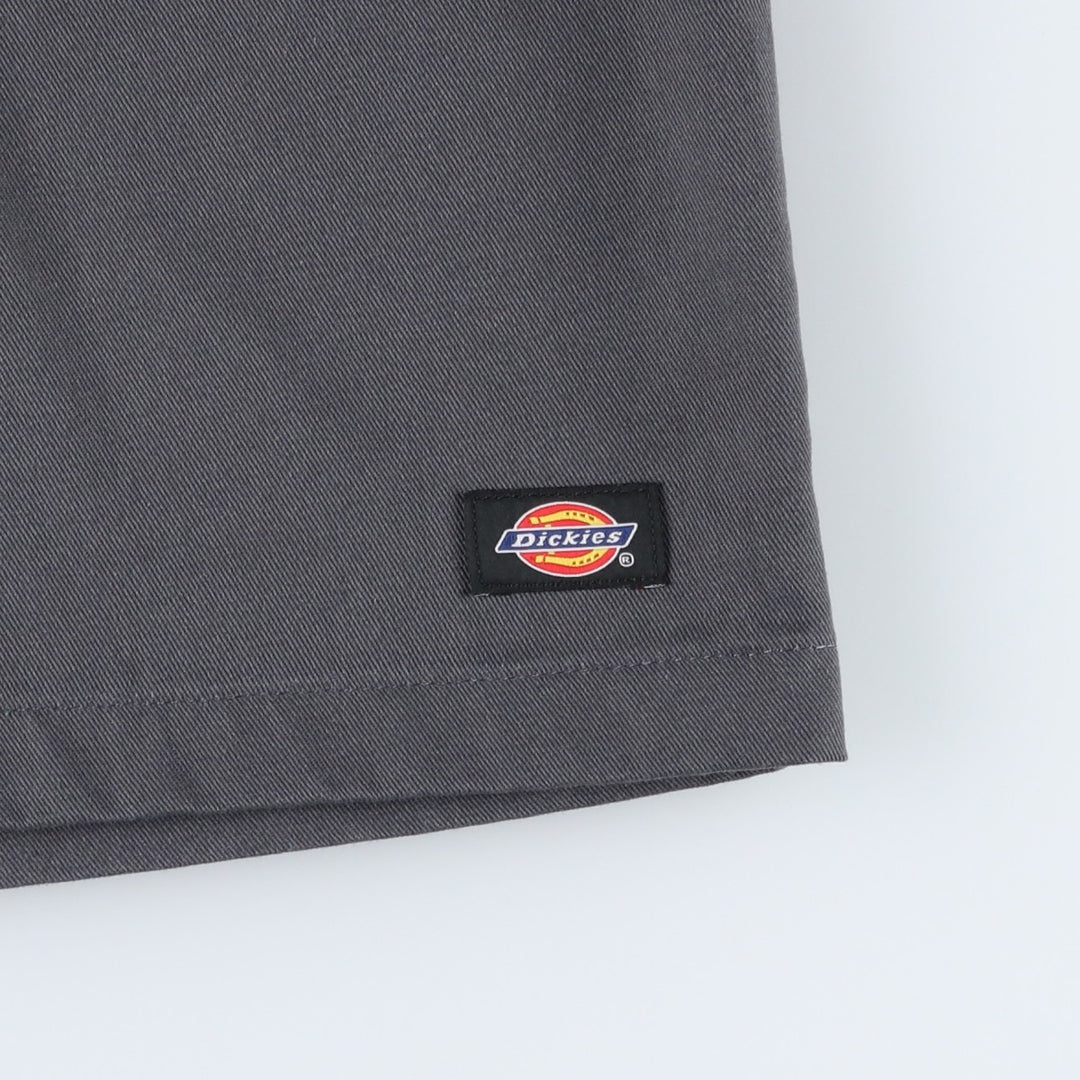 Dickies Loose Fit Work Shorts, Half Pants, Men's, W33 equivalent polyester gray type Vintage Second Hand