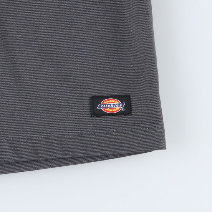 Dickies Loose Fit Work Shorts, Half Pants, Men's, W33 equivalent polyester gray type Vintage Second Hand