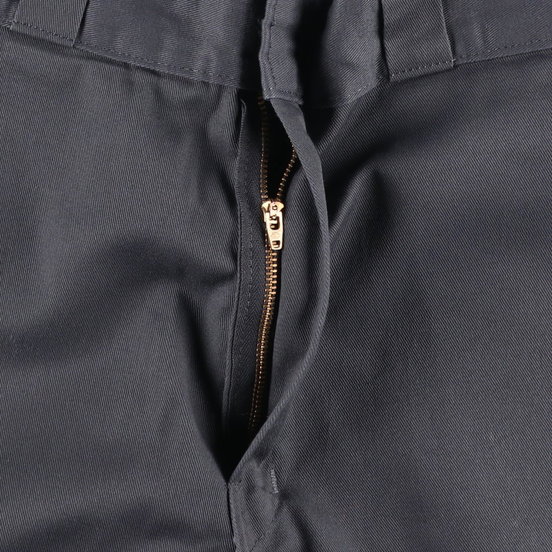Dickies Loose Fit Work Shorts, Half Pants, Men's, W33 equivalent polyester gray type Vintage Second Hand