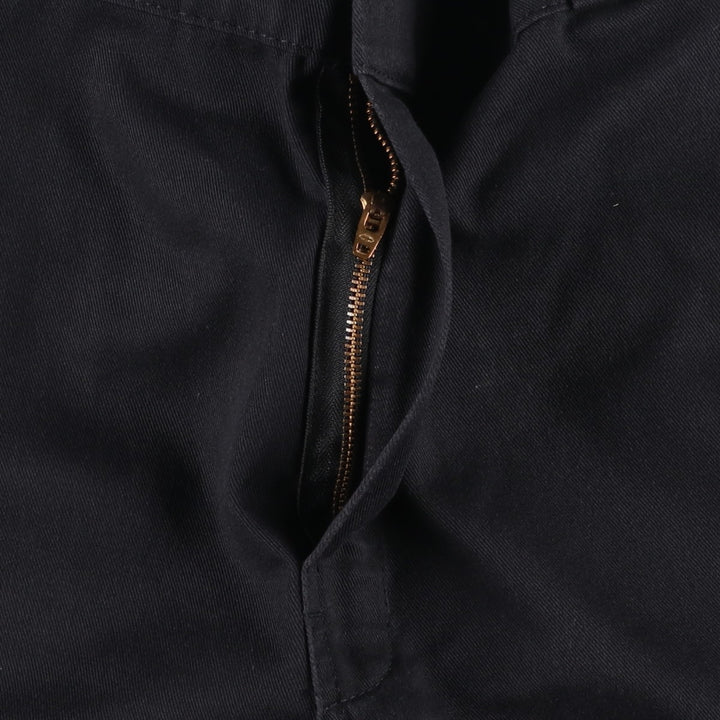 Dickies Loose Fit Cargo Shorts (Men's, equivalent to size W32) polyester black type Vintage Second Hand