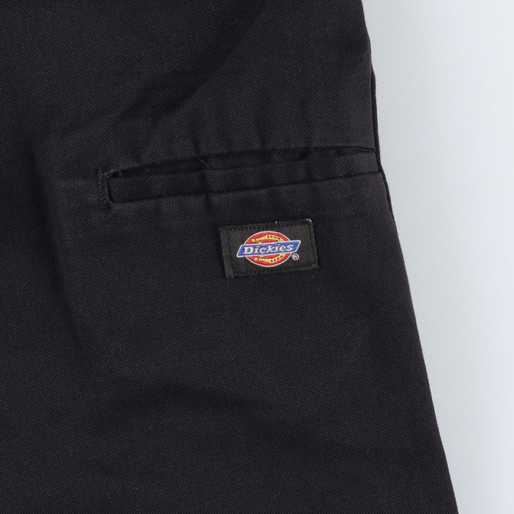 Dickies Loose Fit Work Shorts, Half Pants, Men's, W36 equivalent polyester black type Vintage Second Hand