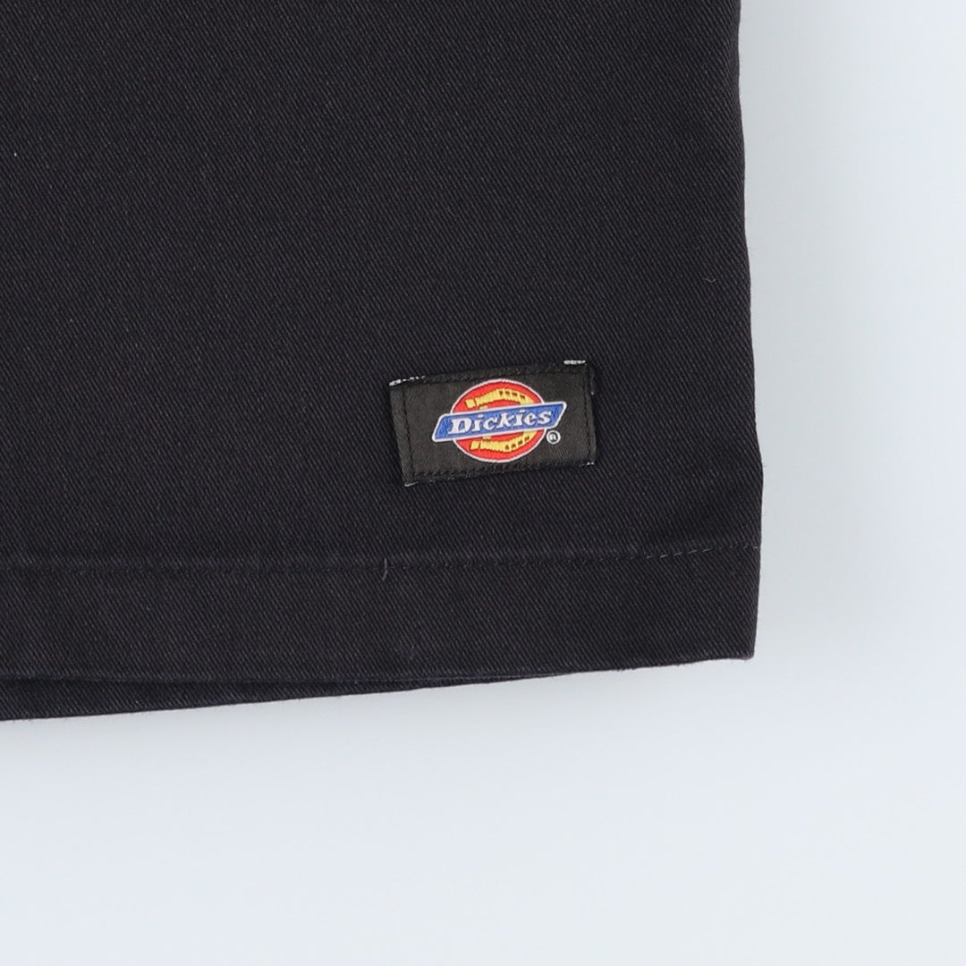 Dickies Loose Fit Work Shorts, Half Pants, Men's, W36 equivalent polyester black type Vintage Second Hand