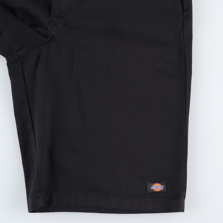 Dickies Loose Fit Work Shorts, Half Pants, Men's, W36 equivalent polyester black type Vintage Second Hand