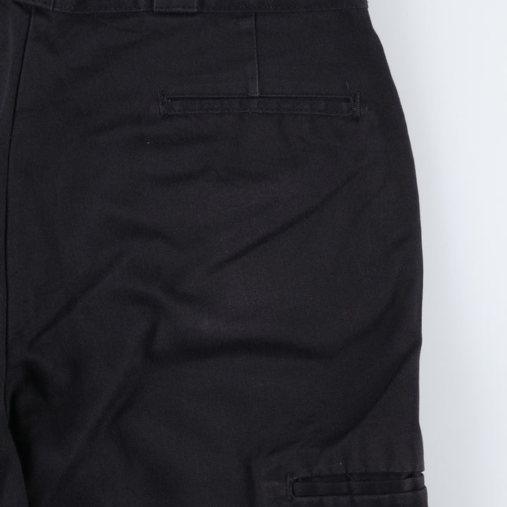 Dickies Loose Fit Work Shorts, Half Pants, Men's, W36 equivalent polyester black type Vintage Second Hand