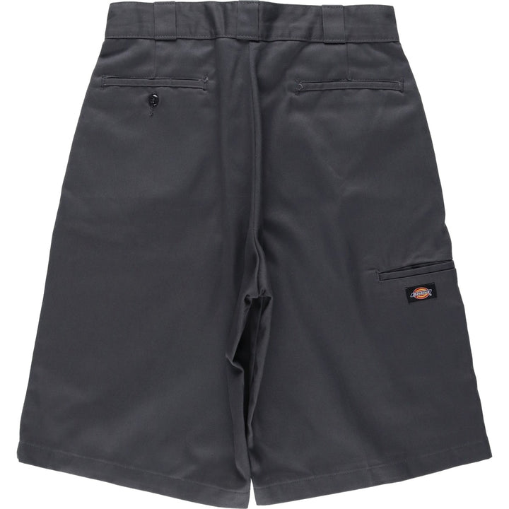 Dickies Loose Fit Work Shorts, Half Pants, Men's, W32 equivalent polyester gray type Vintage Second Hand