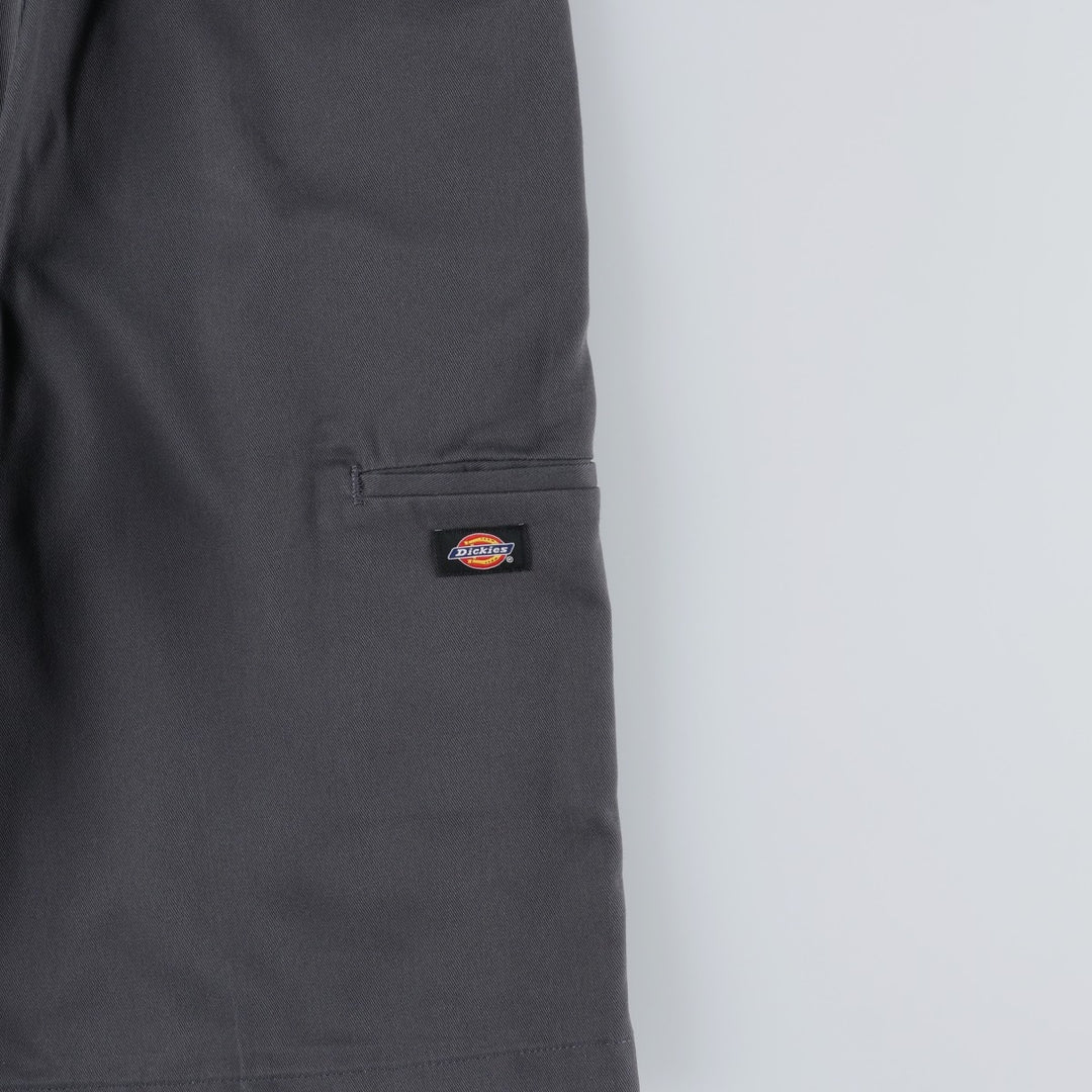 Dickies Loose Fit Work Shorts, Half Pants, Men's, W32 equivalent polyester gray type Vintage Second Hand