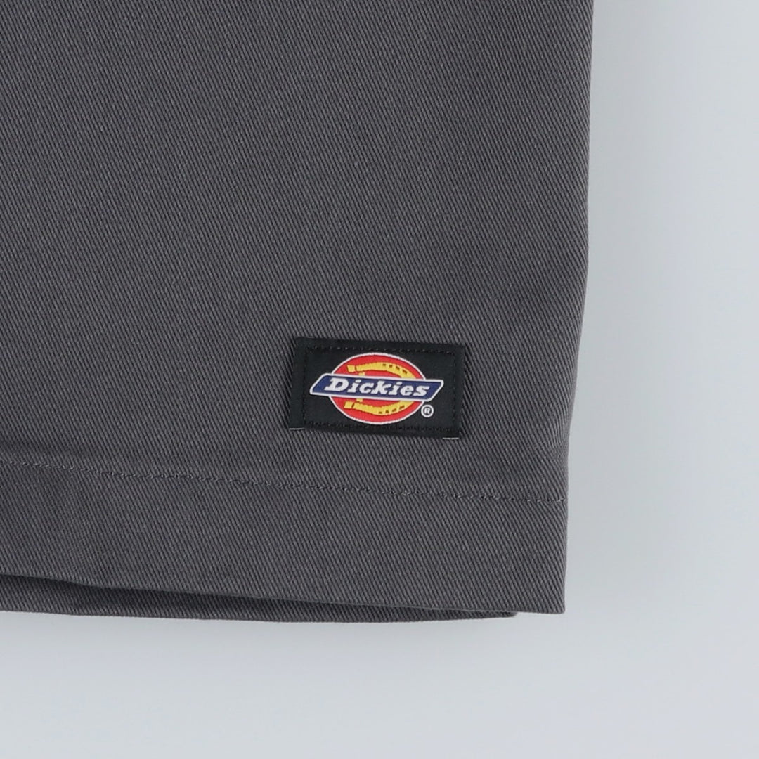 Dickies Loose Fit Work Shorts, Half Pants, Men's, W32 equivalent polyester gray type Vintage Second Hand