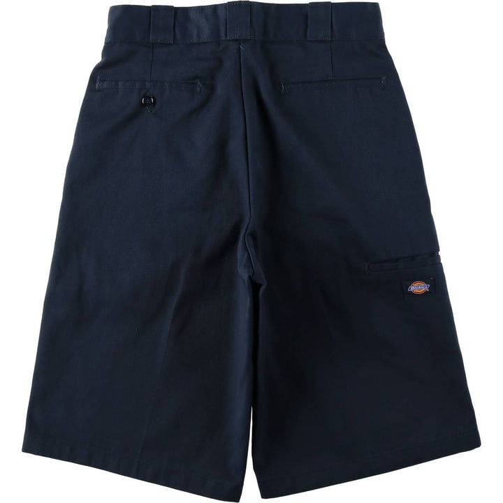 Dickies Loose Fit Work Shorts, Half Pants, Men's, W30 equivalent polyester navy blue type Vintage Second Hand