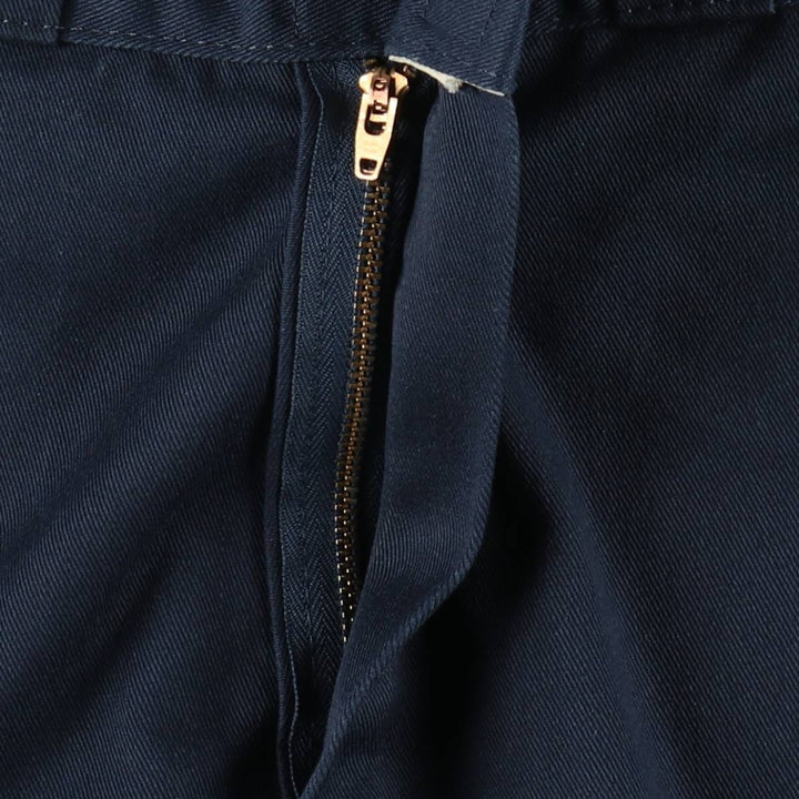 Dickies Loose Fit Work Shorts, Half Pants, Men's, W30 equivalent polyester navy blue type Vintage Second Hand
