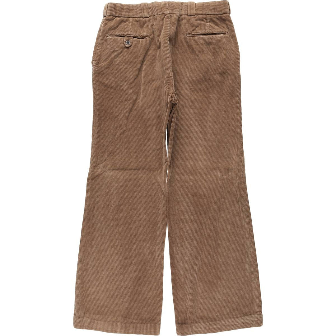 Flared corduroy pants, men's size W33 (approx.) unclear brown type Vintage Second Hand
