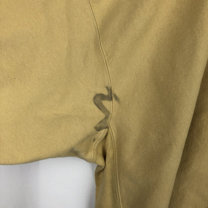 2000'S Champion Premium Reverse Weave 3-Print College Sweatshirt Pullover Hoodie, Men's XXL equivalent. cotton yellow type Vintage Second Hand