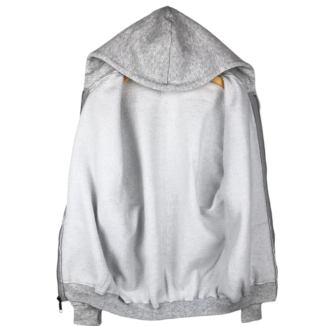90'S DISCUS ATHLETIC Full-Zip Sweatshirt Hoodie, Men's Size M (Equivalent), Vintage cotton gray type Vintage Second Hand