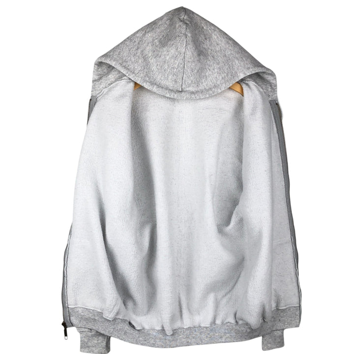 90'S DISCUS ATHLETIC Full-Zip Sweatshirt Hoodie, Men's Size M (Equivalent), Vintage cotton gray type Vintage Second Hand
