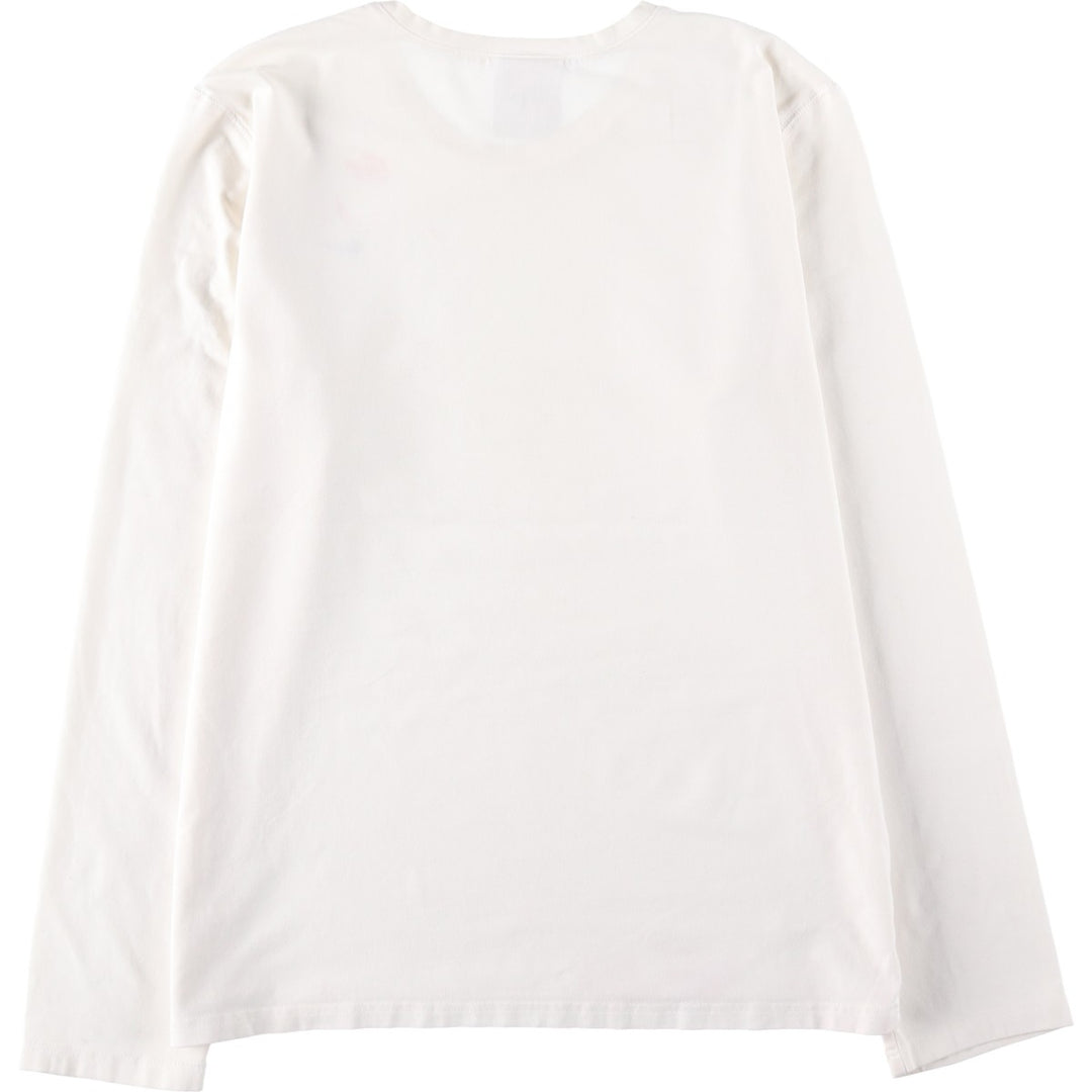 2000'S Nike Long-Sleeve T-Shirt (Women's Size XL) cotton white type Vintage Second Hand