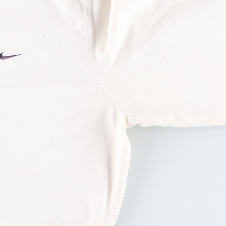 2000'S Nike Long-Sleeve T-Shirt (Women's Size XL) cotton white type Vintage Second Hand