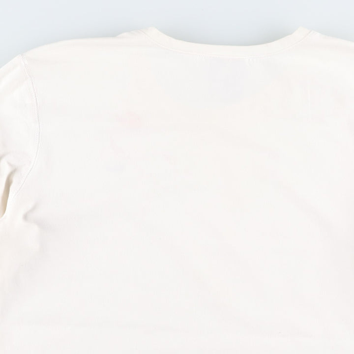 2000'S Nike Long-Sleeve T-Shirt (Women's Size XL) cotton white type Vintage Second Hand