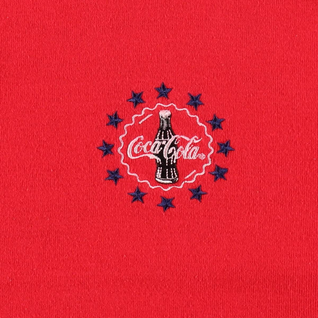 COCA-COLA Advertising Tank Top, Women's Size XL (approx.) cotton red type Vintage Second Hand