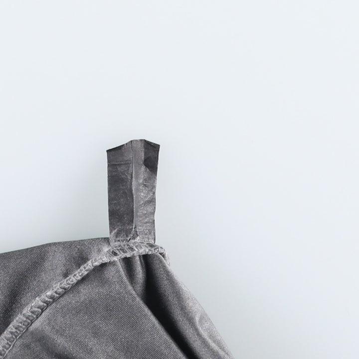 Cropped velour camisole, women's size S (equivalent) unclear Silver type Vintage Second Hand